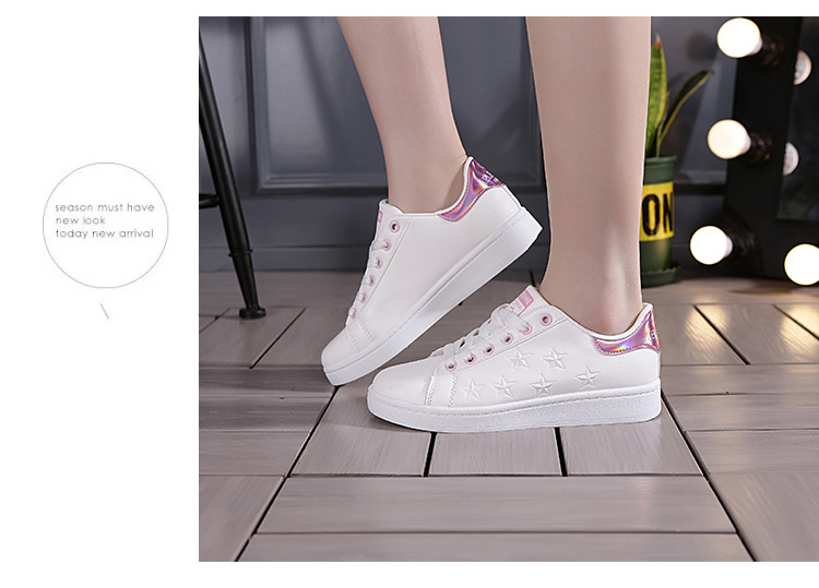 Baskets femme en PU artificiel - Ref 3435267 Image 22