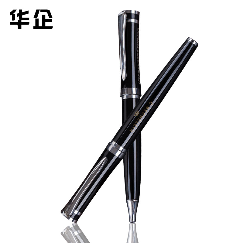 金属广告笔定制LOGO热销礼品宝珠笔旋转圆珠笔商务签字笔批发115|ru