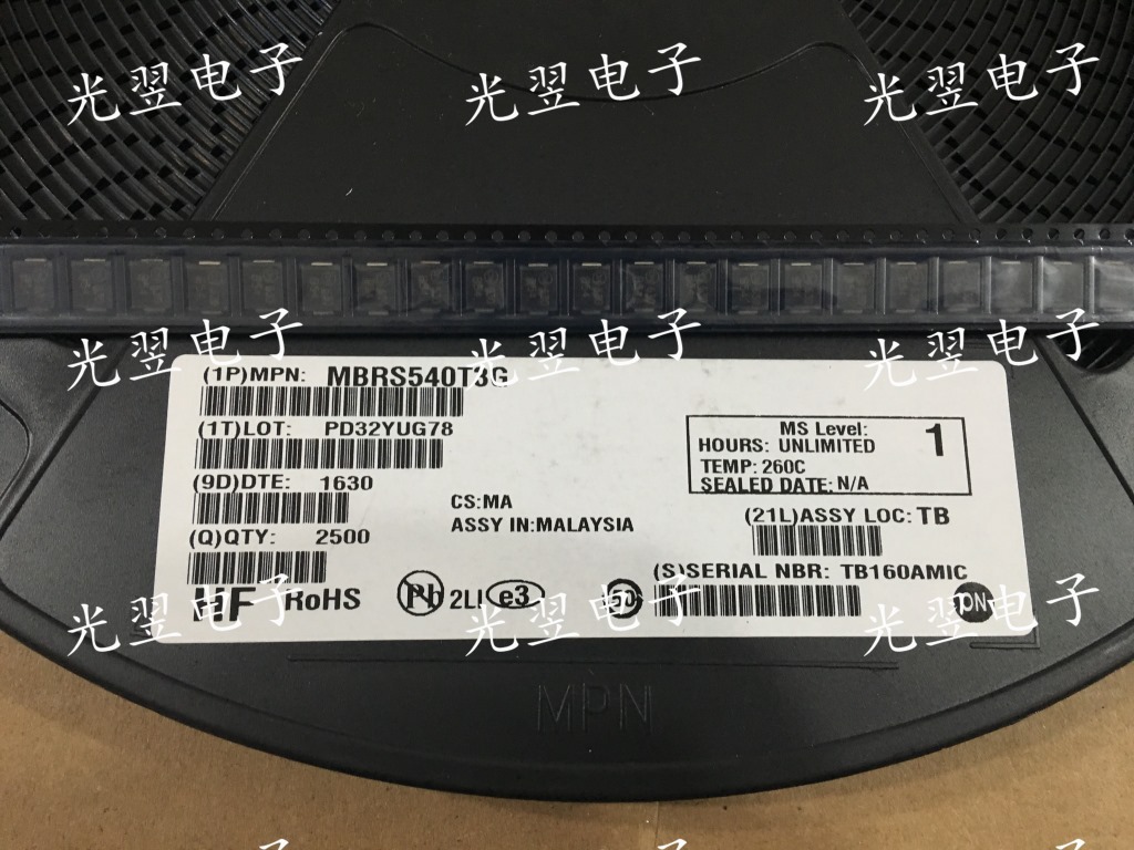 贴片肖特基二极管 MBRS340T3G MBRS360T3G MBRS540T3 SMC