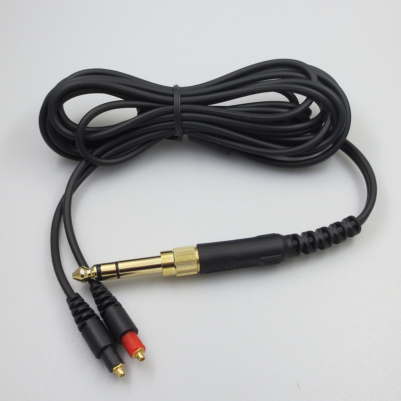 Anwendbar für shure srh1440 srh1540 srh1840 kopfhörer kabel mmcx schnitts telle audio kabel 6,5mm gewinde adapter – Detail 1