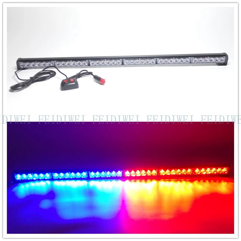 906-6 12V 36W Светодиодная вспышка света Stick Light 6 Lights 6 секций Светодиодный светильник на крыше высокой мощности