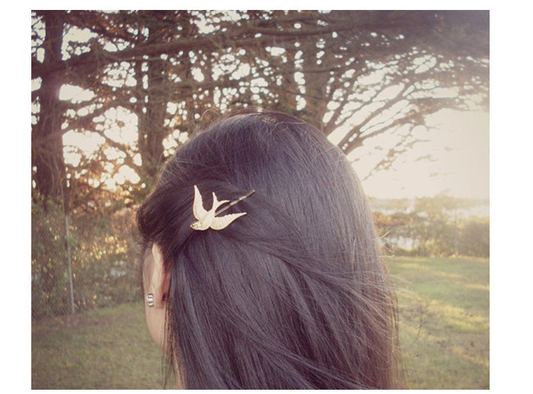 6g Weight Hair Clip Hair Accessories Type 1 Piece Quantity Fashion Animal Alloy Plating Hair Clip 1 Piece