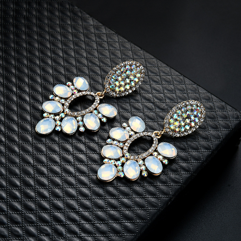 Occident and the United States alloy plating earring (61179397)NHLP0823-61179397
