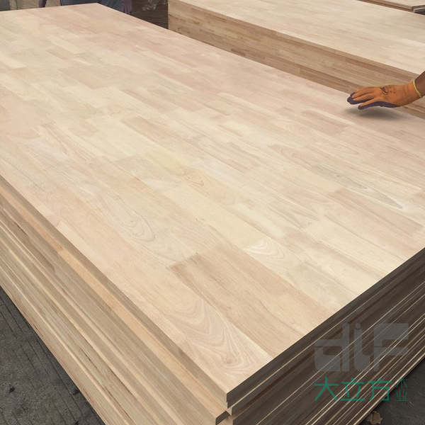 Rubber furniture from natural wood