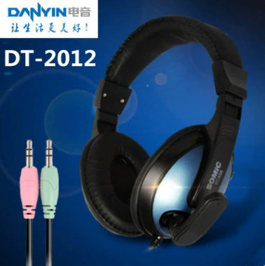 DT2012 электрофон компьютер большие наушники наушники с защитным наушником ремни для ноутбука настольные басовые гарнитуры