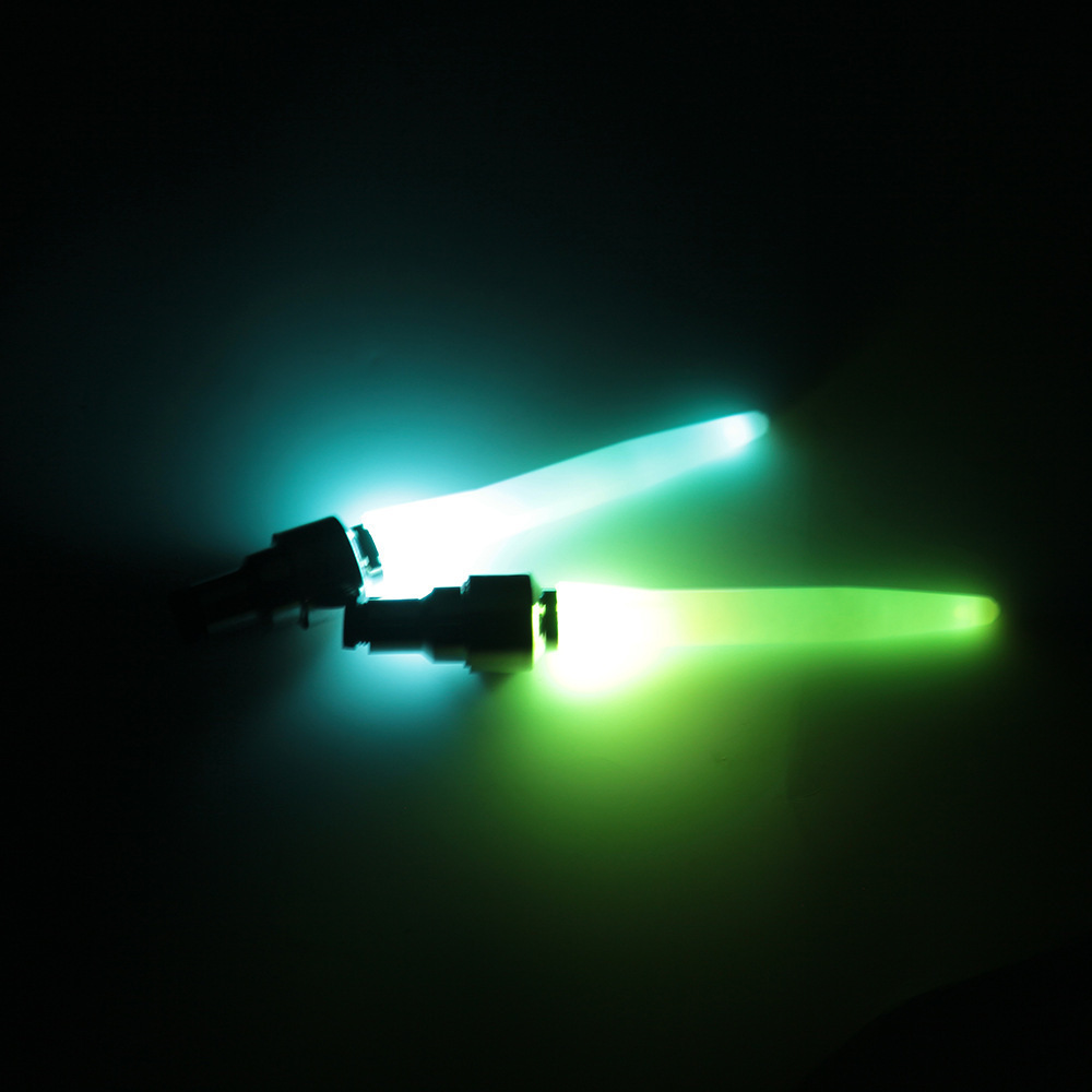 Bicycle valve bicycle warning colorful wheel cycling equipment, mountain bike air nozzle light, extended version_voghion.com