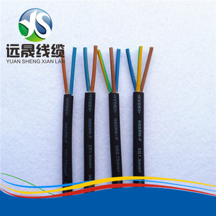 LED燈飾戶外線材硅橡膠線H05RN-F路燈橡膠線