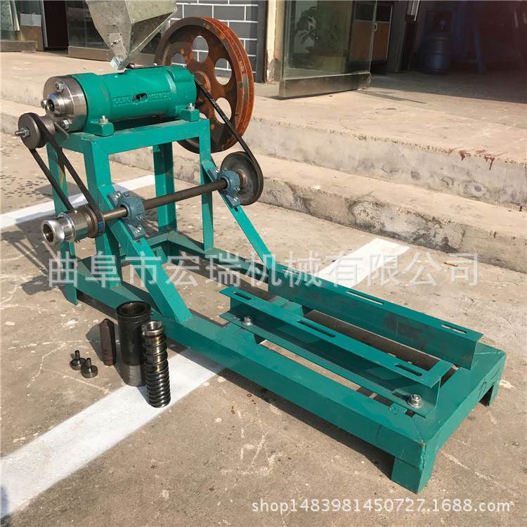 香酥食品糖酥果机 弯管空心棒自动切断3号膨化机宏瑞专卖