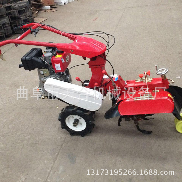 供应小型开沟培土机 多功能农用机械小型田园管理机