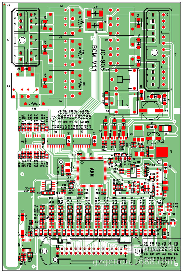 汽车BCM集成管理控制，电动轿车BCM控制总成，车身控制模块BCM-阿里巴巴
