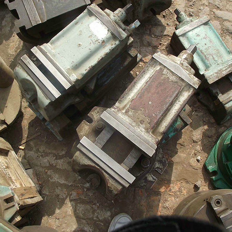 旧机床附件  二手机用平口钳，油压虎钳 二手机床配件