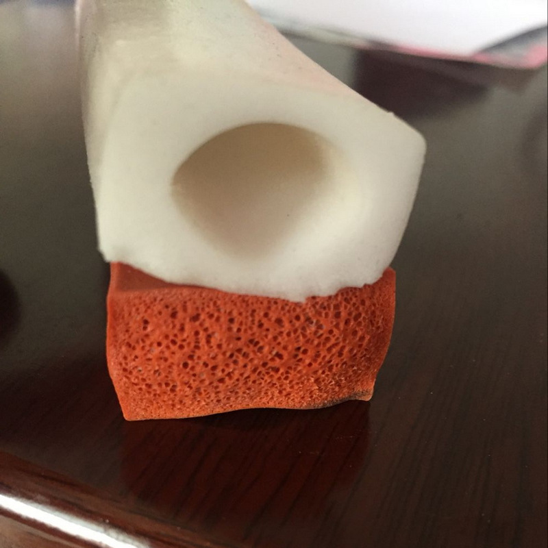 厂家直销耐高温硅胶发泡密封条  环保彩色口型密封条 专业定制