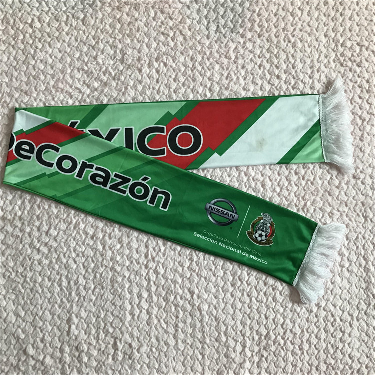 涤纶针织球迷围巾定制球迷围巾足球俱乐部赛事球迷助威围巾礼品|ru