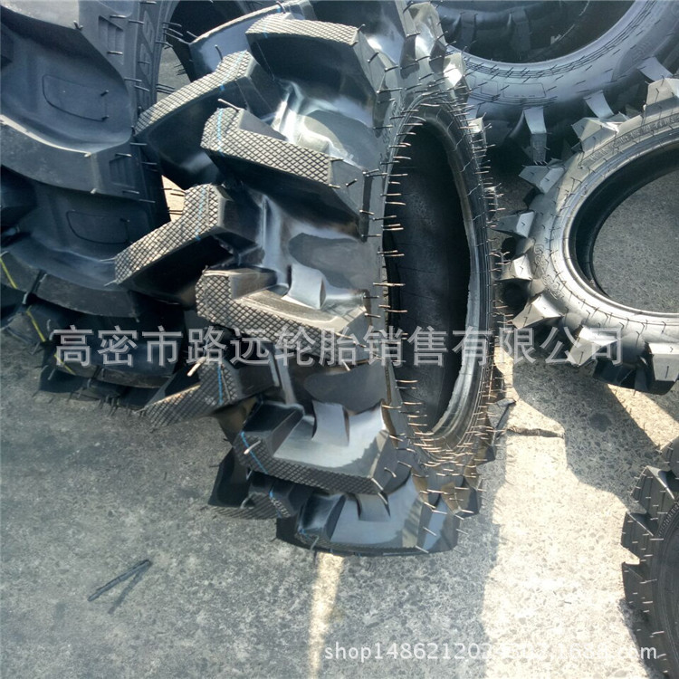 水田花纹轮胎 8.3/9.5-20-24 R-2 花纹拖拉机轮胎 11-32