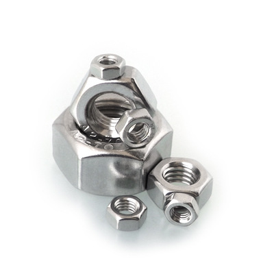 316 Stainless steel Hexagon screw Nut Screw cap M3M4M5M6M8M10M12M14M16M18M20M24