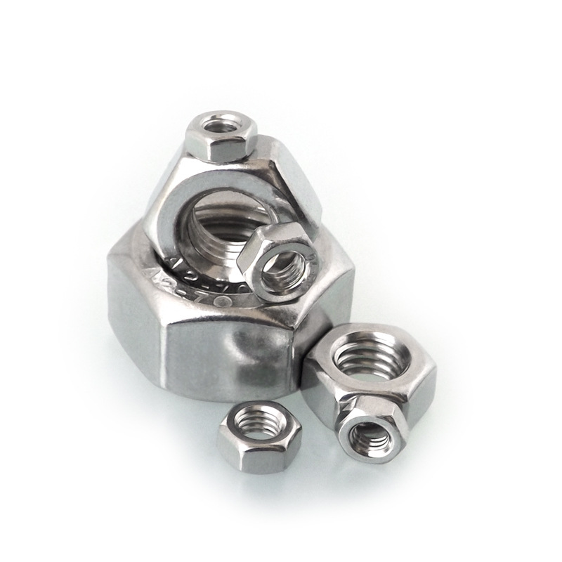 316 Stainless steel Hexagon screw Nut Screw cap M3M4M5M6M8M10M12M14M16M18M20M24