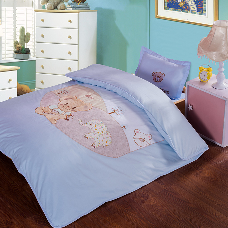 定做批发幼儿园午休被儿童幼儿冬被空调被六件套学生被褥厂家直销|ru