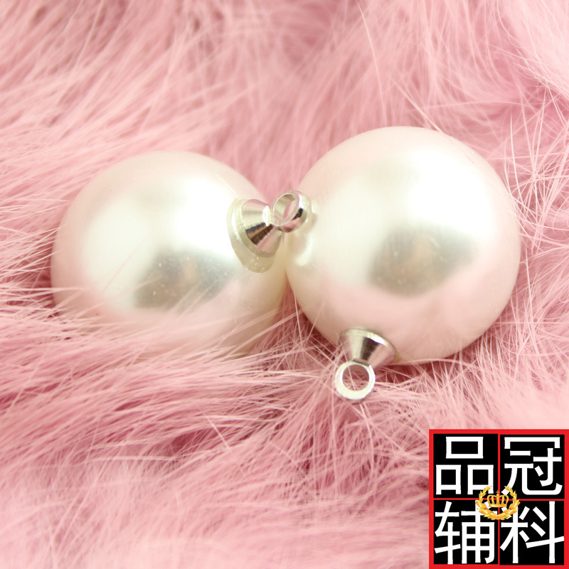 New copper feet high-grade pearl buttons beige highlight white sweater shirt button buttons wholesale 10-20mm