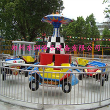 景區公園彈跳類兒童游樂設施 彈跳飛車游藝機 狂舞飛車 狂車飛舞