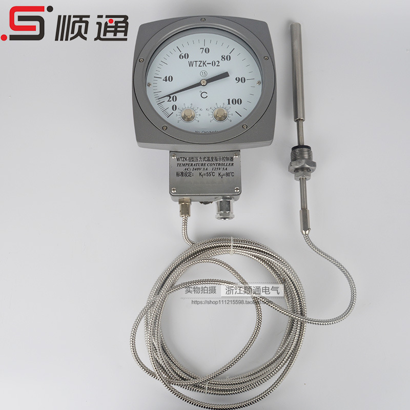厂家现货供应 WTZK-02 温度指示控制器WTZK-03 压力式变压器温度