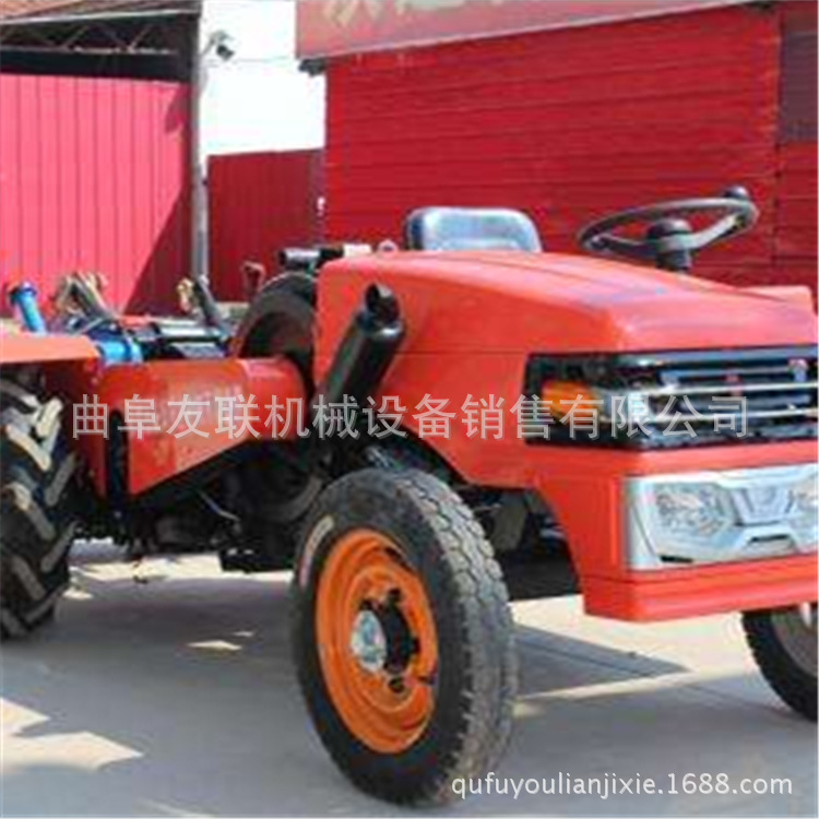四轮牵引式后置旋耕机 大棚王小四轮旋耕机 低矮型四轮拖拉机28