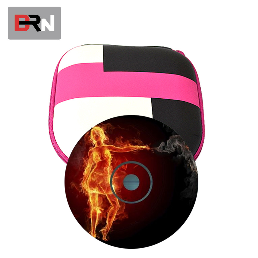 厂家批发定做时尚CD包装盒 收纳包 椭圆形包装盒