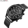 CUENA/Cudi Shi Shi Men's ultra -thin watch business leisure steel meter with watch men's watch foreign trade hot sale