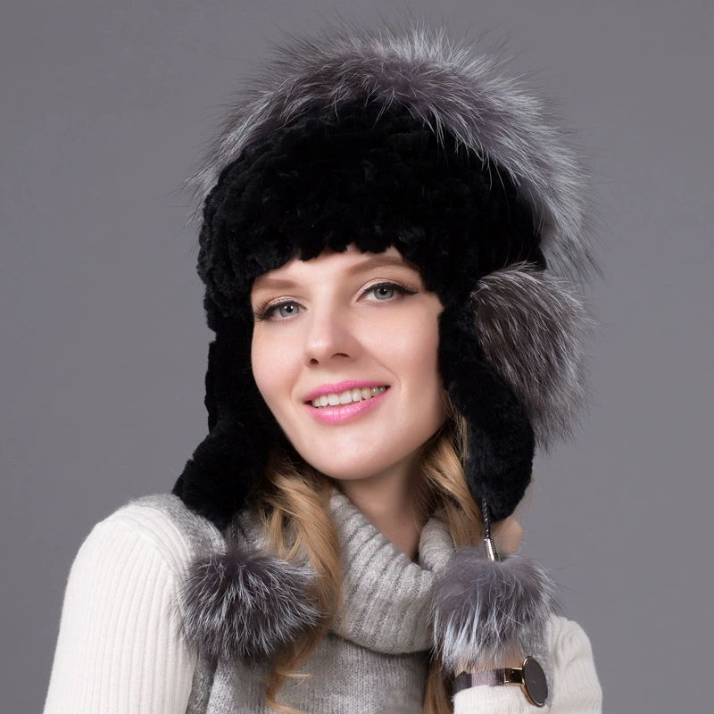 Keep warm woven fashionable knitted hat