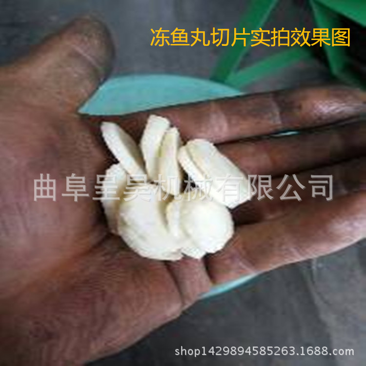 供应多功能切片机 大中小型切姜片冻鱼丸机 呈昊销售