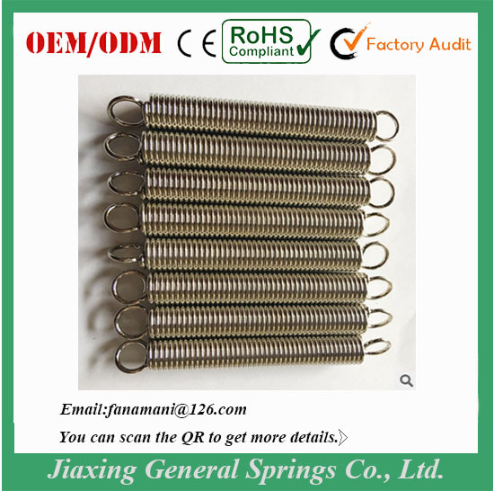 弹簧加工厂家定制来图来样定做供应款式齐全拉伸弹簧304不锈钢拉