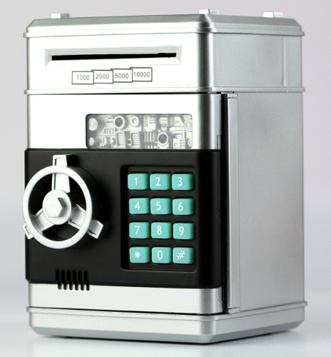 Creative voice ATM automatic money-saving jar Smart withdrawal machine savings jar Password lock safe box
