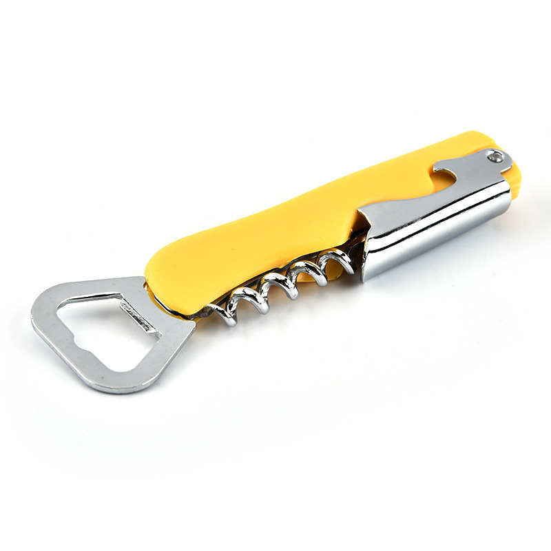 Manufacturer wholesale Fat White multi-functional four-in-one beer opener stainless steel wine opener