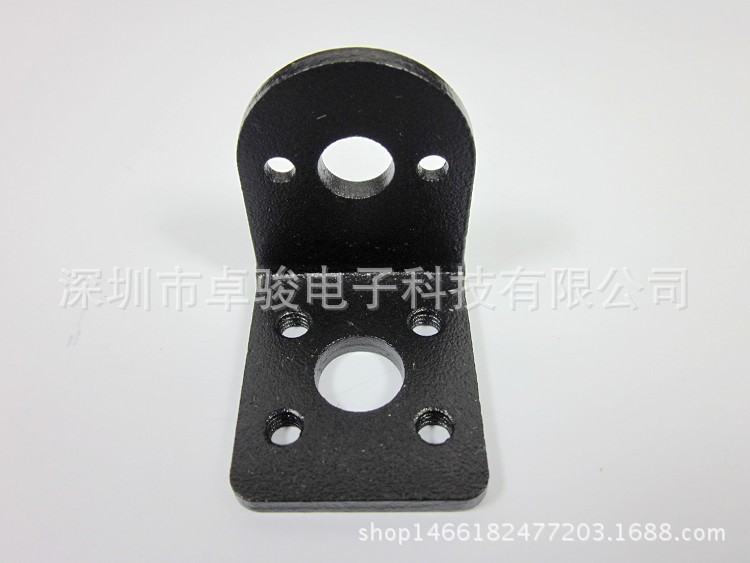 25mm直流减速电机支架 25mm电机支架 电机固定座 铝 370电机支架