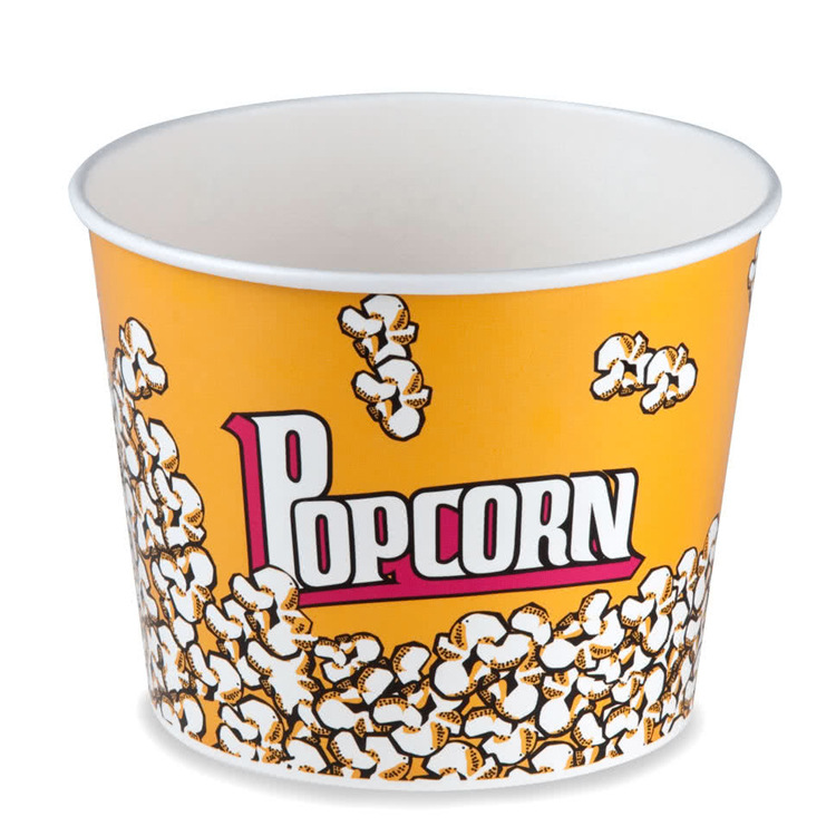 厂家直销通版24oz/32A/46 爆米花纸桶爆米花桶一次性批发定制|ms