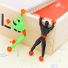 Hot -selling fun creative flipping and fighting wall Superman Spider -Man sticky climbing people toy