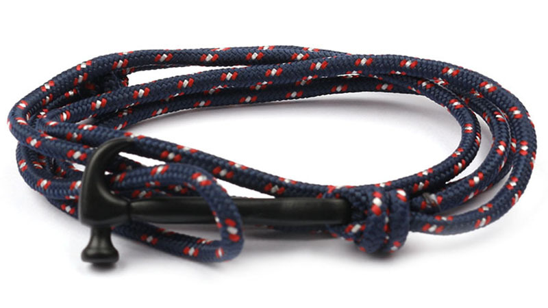 10g Weight Bracelets Classification Alloy, rope Chain Material 1 Piece Quantity Holiday, Daily, Street Occasion Alloy, rope Material Shark Pattern Men's Gender Layered Design Casual, Simple Style Style Casual Simple Style Shark Alloy Rope Layered Men's Bracelets Men's Chain Bracelets 31