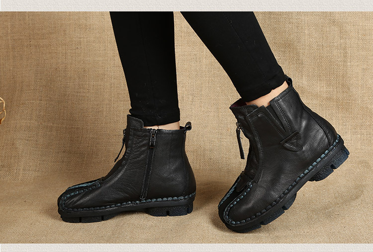 Bottes femme SHANGMEI SHENGHUI en En cuir - Ref 3354818 Image 30