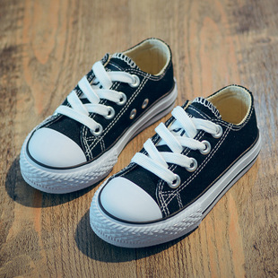 Parent-Child Shoes Children's Children's Performance White Shoes Children's Canvas Shoes Student's Board Shoes All-match Casual Cloth Shoes for Boys and Girls