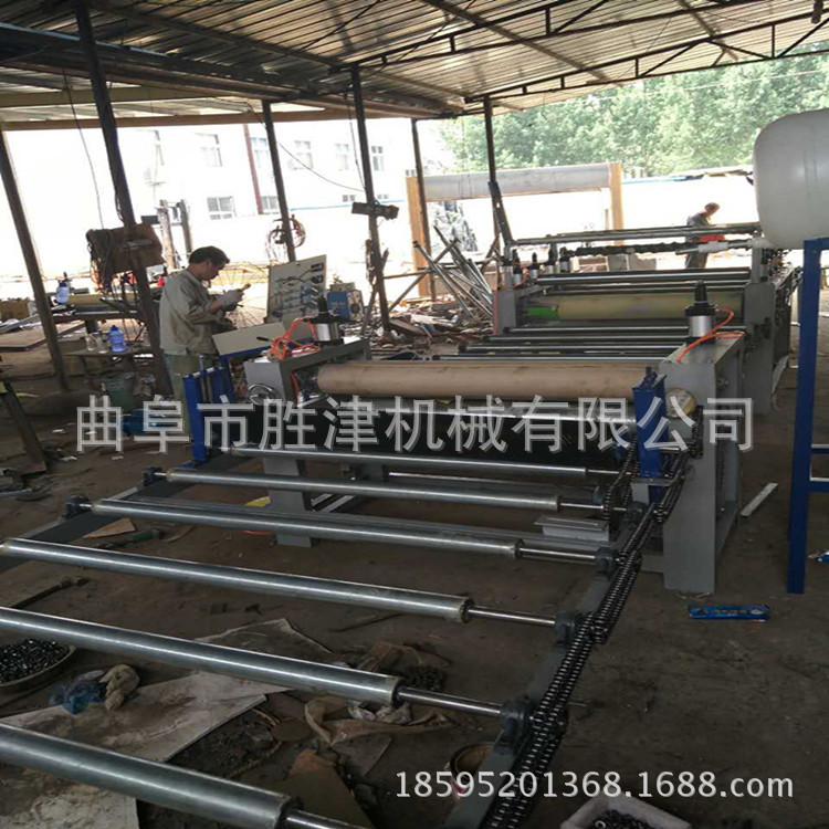 石膏板贴面机设备生产线pvc发泡板材贴纸机大板贴面机长春