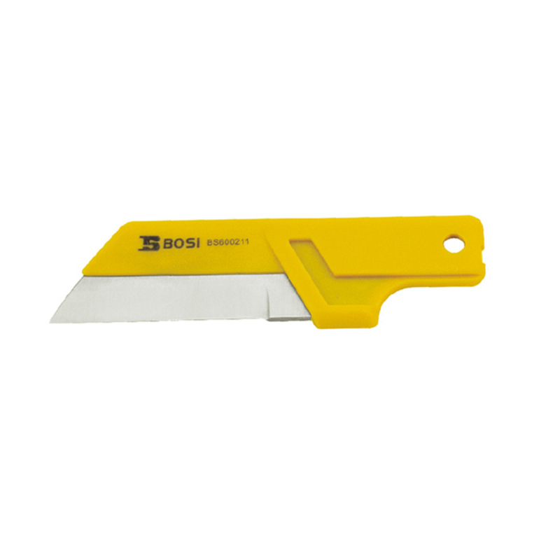 波斯工具 VDE绝缘直平型可换式电缆刀片 绝缘电工刀片BS600211