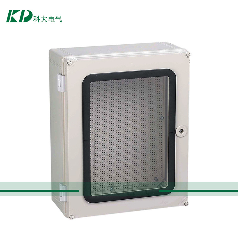 KD-AG-504019塑料透明盖配电防水箱 防水布线分线电箱 插座防水箱