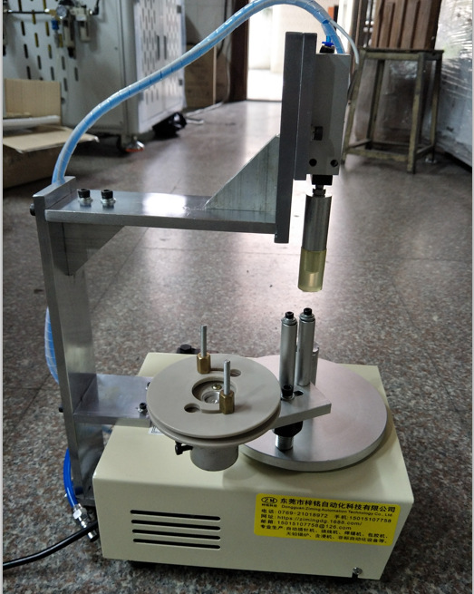 变压器磁环线圈外围胶带机半自动包胶机带机带气缸自动压住包胶机