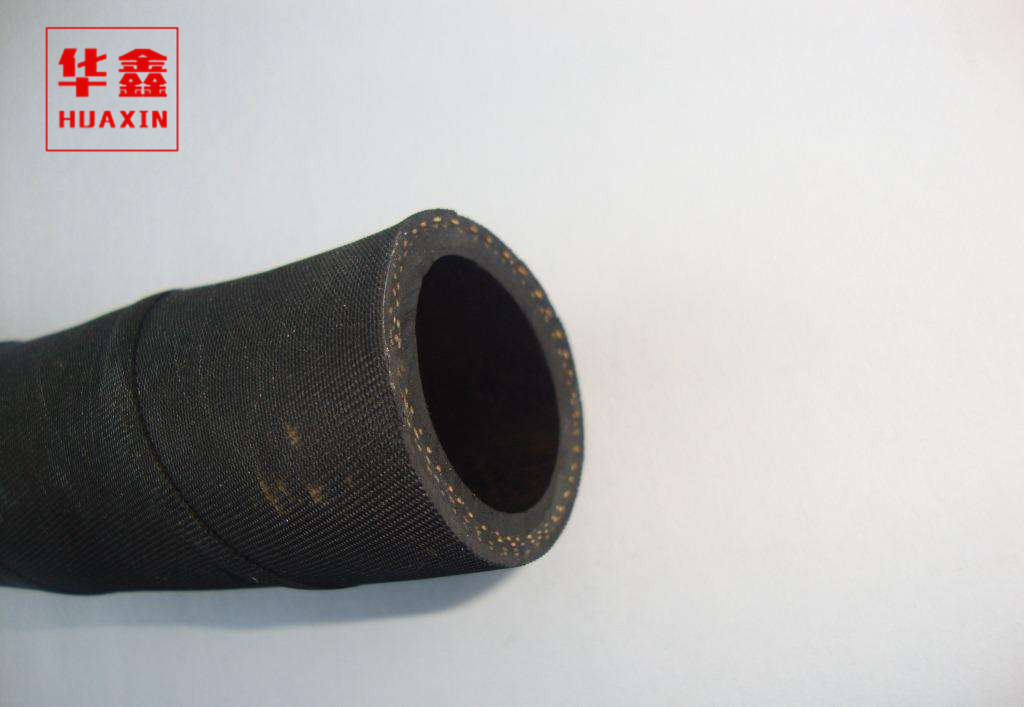 黑色夹布橡胶管耐高温橡胶软管耐高压水管喷砂耐油防爆蒸汽橡胶管