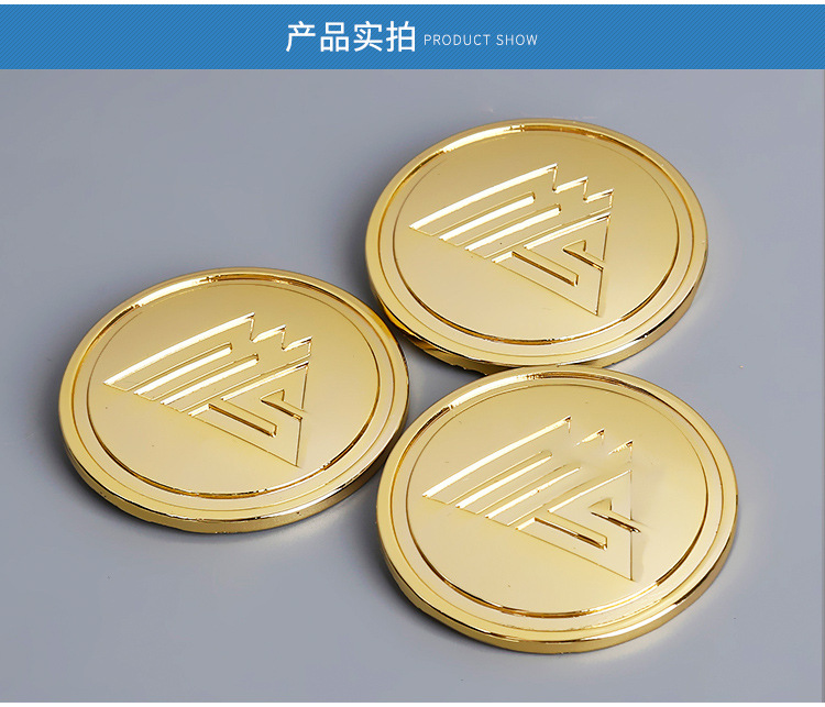 锌合金标牌产品实拍