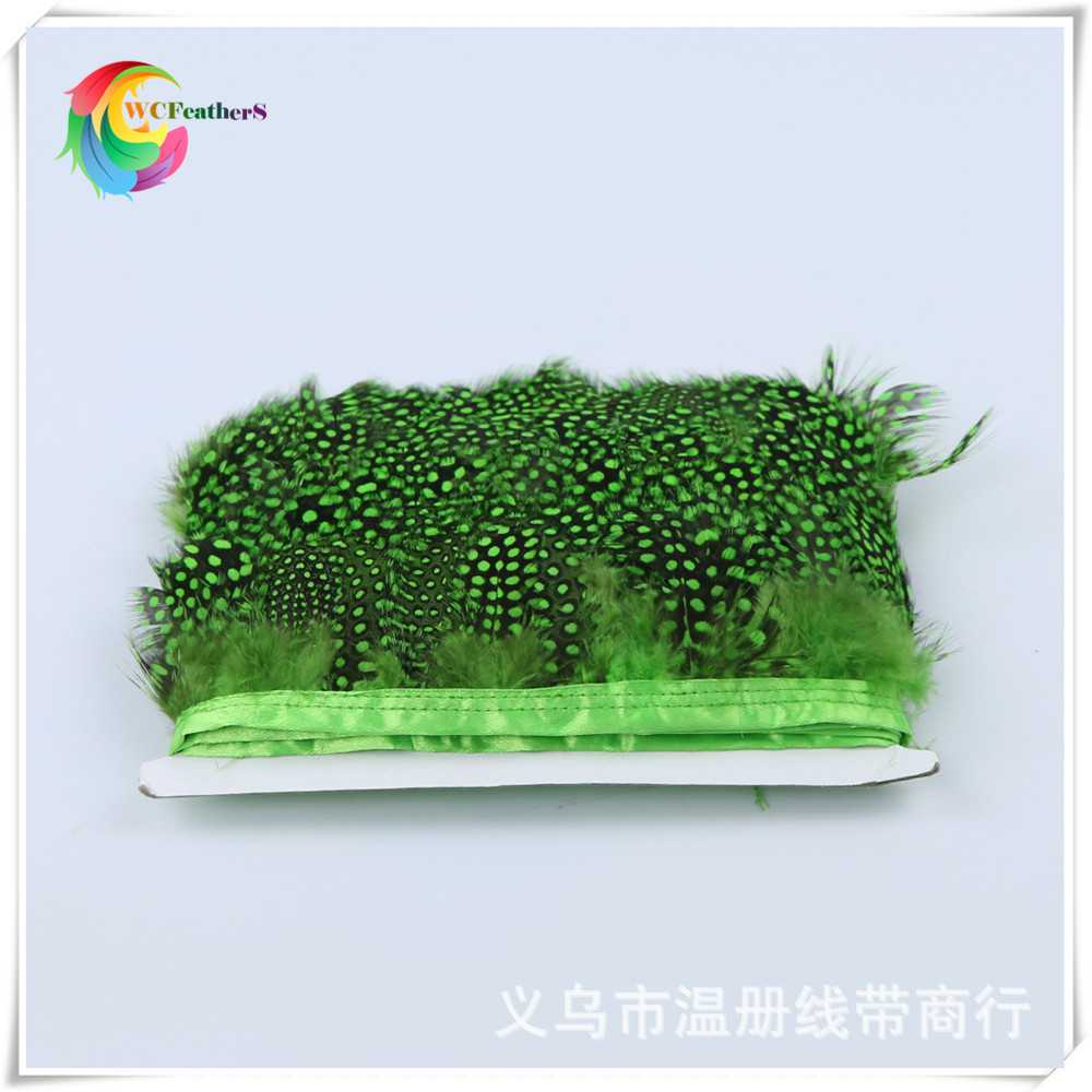 温册羽毛销售配饰珍珠毛布边多色可选 舞台演出配饰生产耳环配饰详情图18