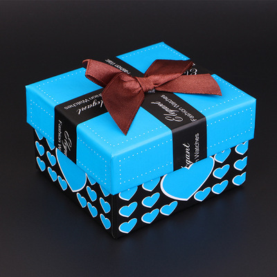 廠家批發 蝴蝶結手表盒 愛心桃心型禮品盒 禮盒禮物盒手表首飾盒