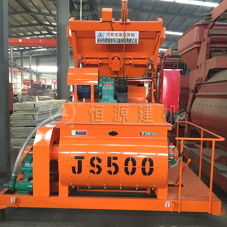 js500型混凝土搅拌机双卧轴强制式水泥混凝土搅拌机设备厂家销售