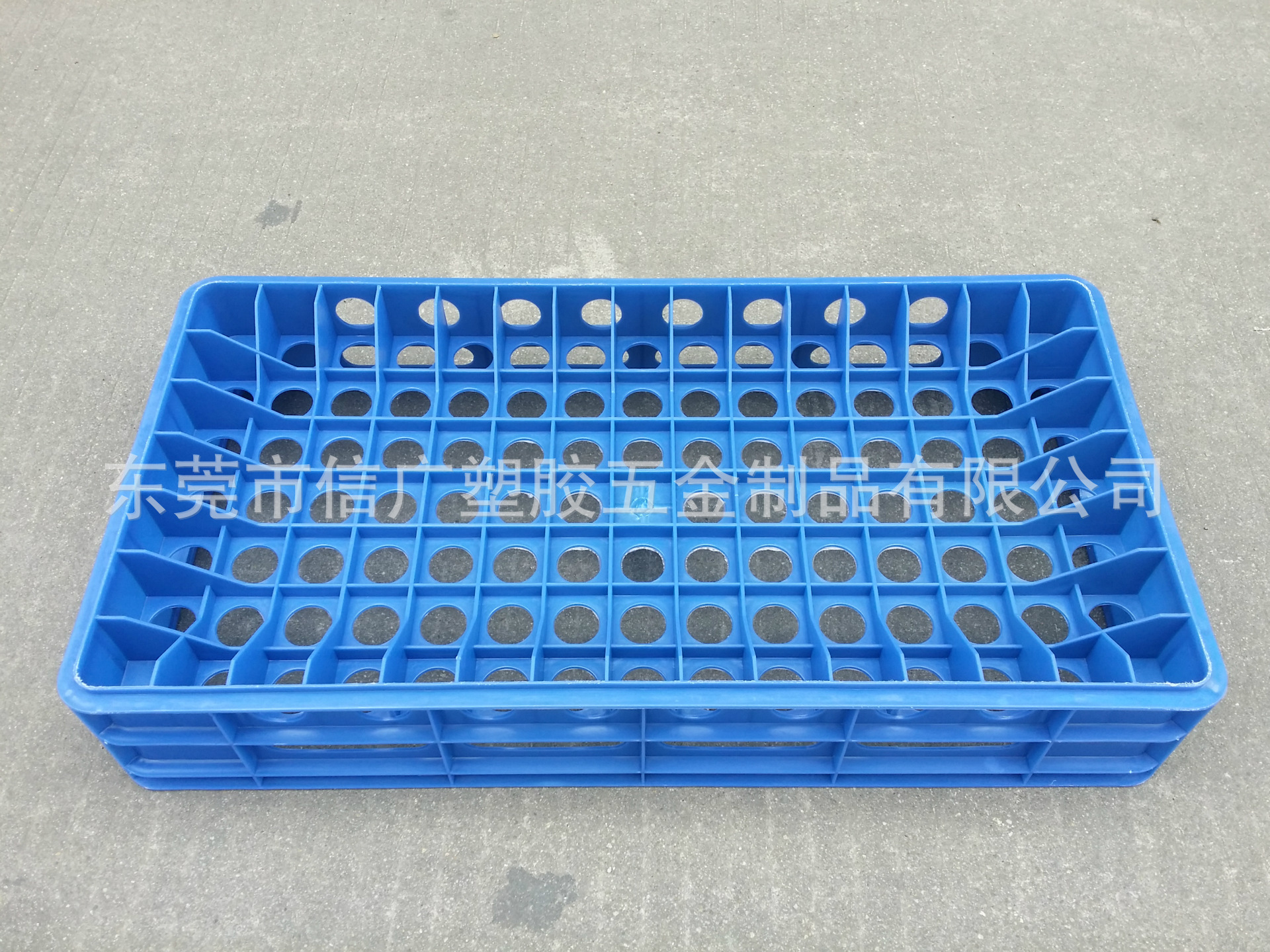 工厂直销江门100颗灯泡收纳箱 蓝色LED照明工厂专用球泡箱灯具框