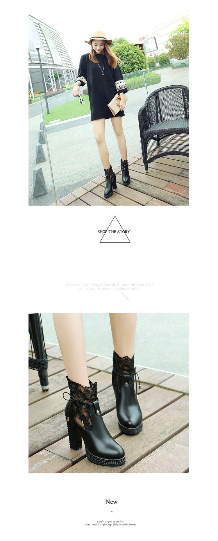 Bottes femme en PU artificiel - Ref 3355040 Image 18