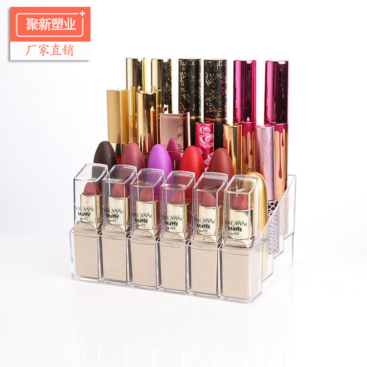 Transparent lipstick display stand Makeu...